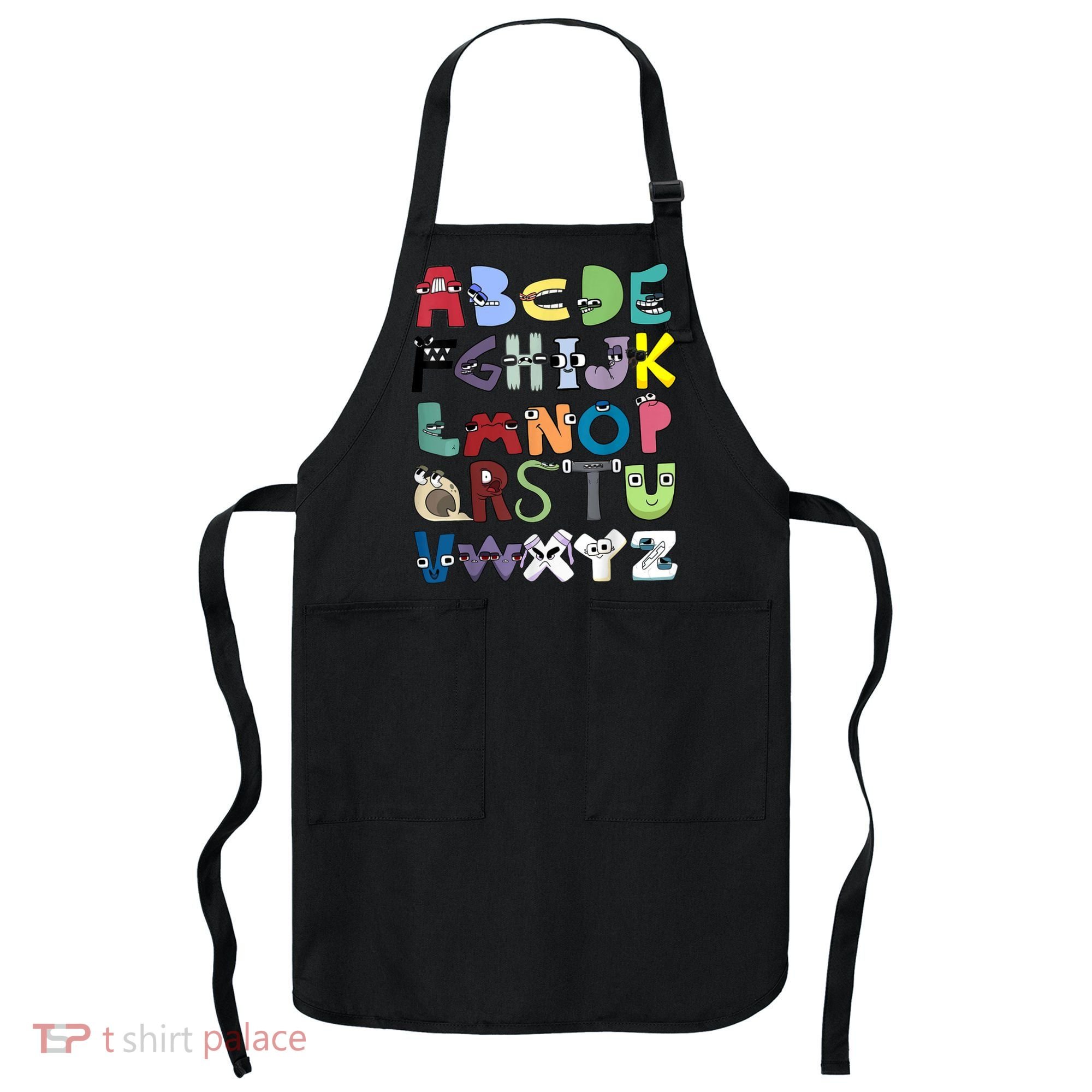 Villain Letter Abc Costume Boys Matching Evil Alphabet Lore Apron