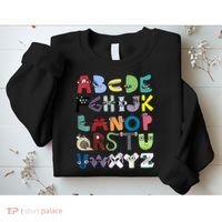 Villain Letter Abc Costume Boys Matching Evil Alphabet Lore Sweatshirt thumb 2