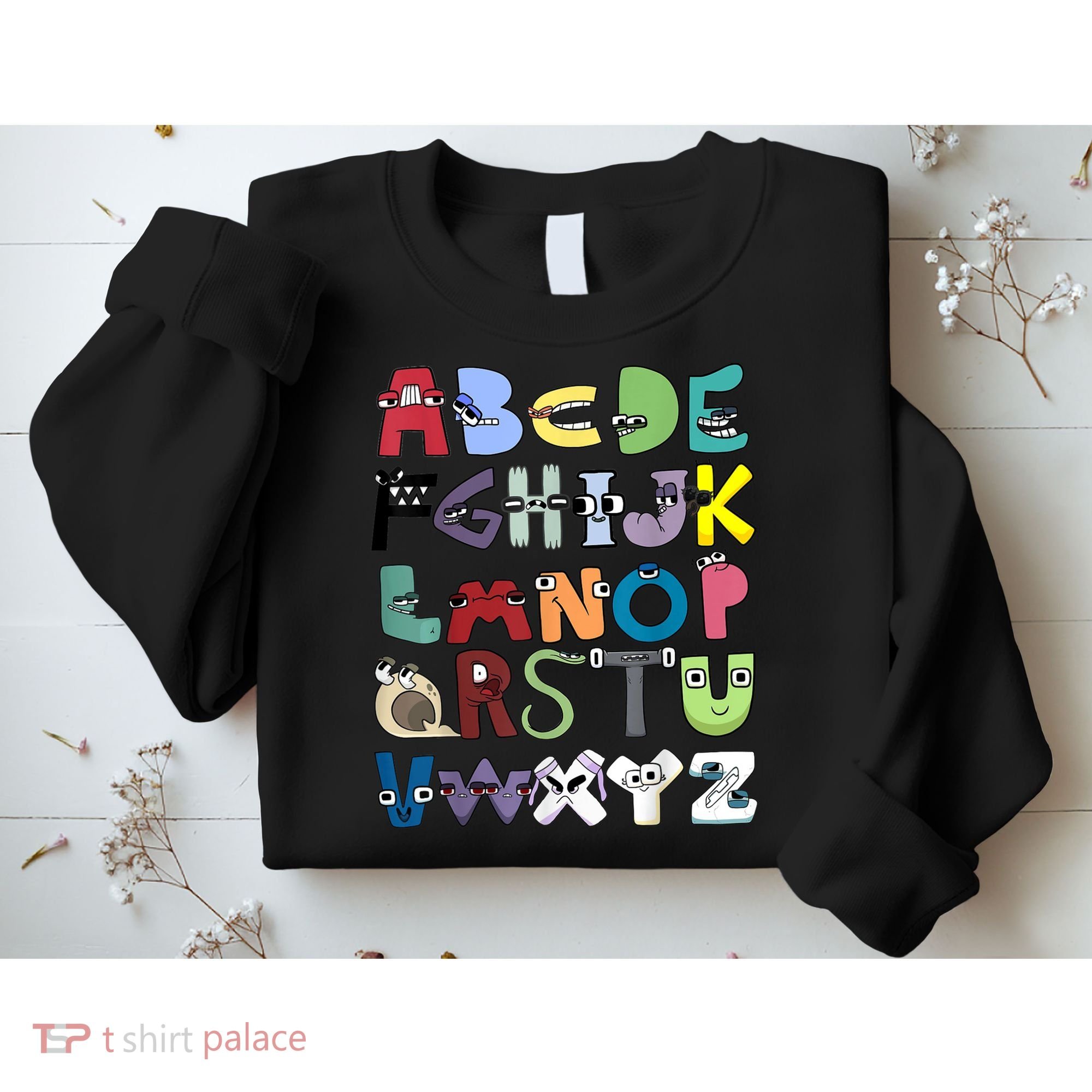Villain Letter Abc Costume Boys Matching Evil Alphabet Lore Sweatshirt