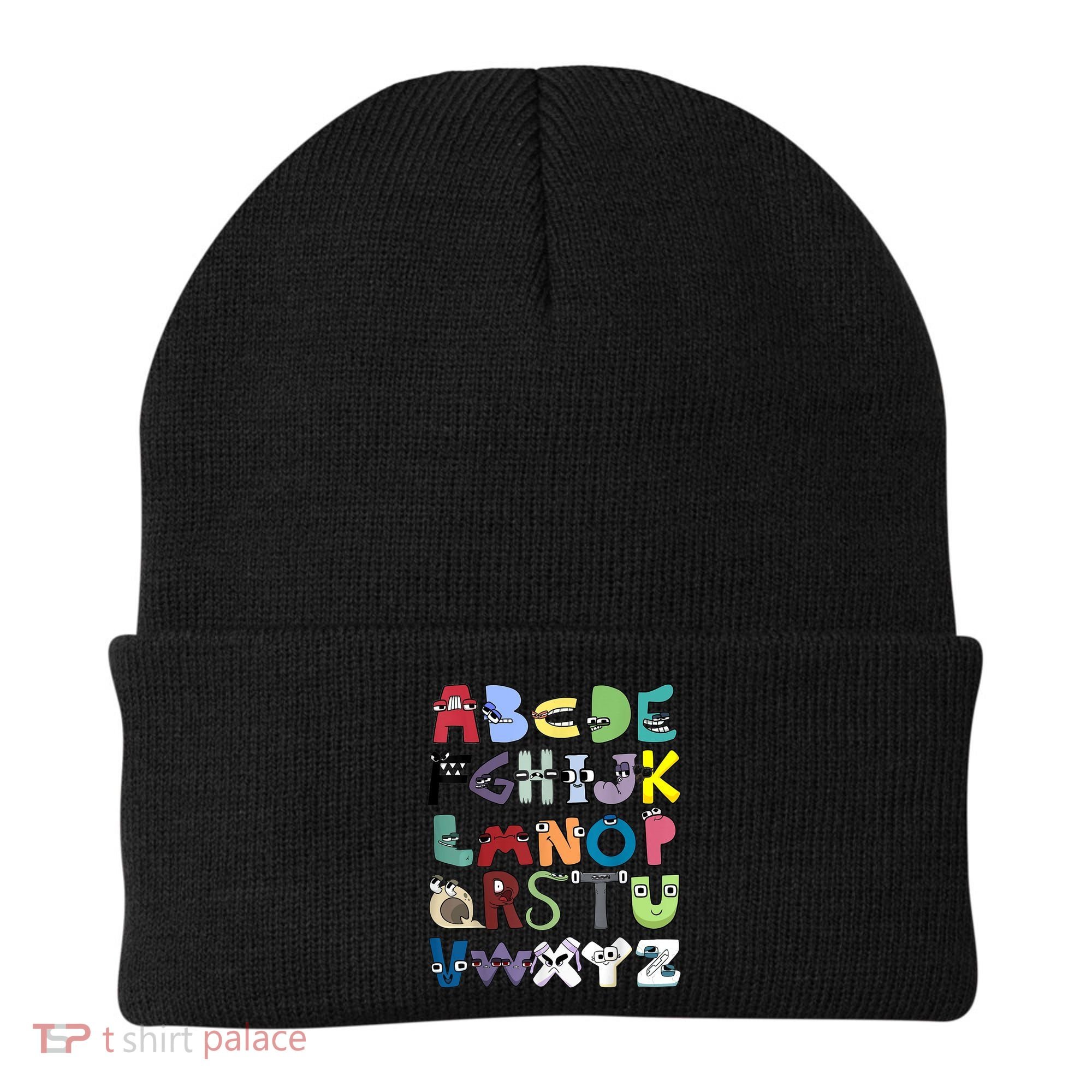 Villain Letter Abc Costume Boys Matching Evil Alphabet Lore Beanie
