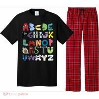 Villain Letter Abc Costume Boys Matching Evil Alphabet Lore Pajama Set thumb 0