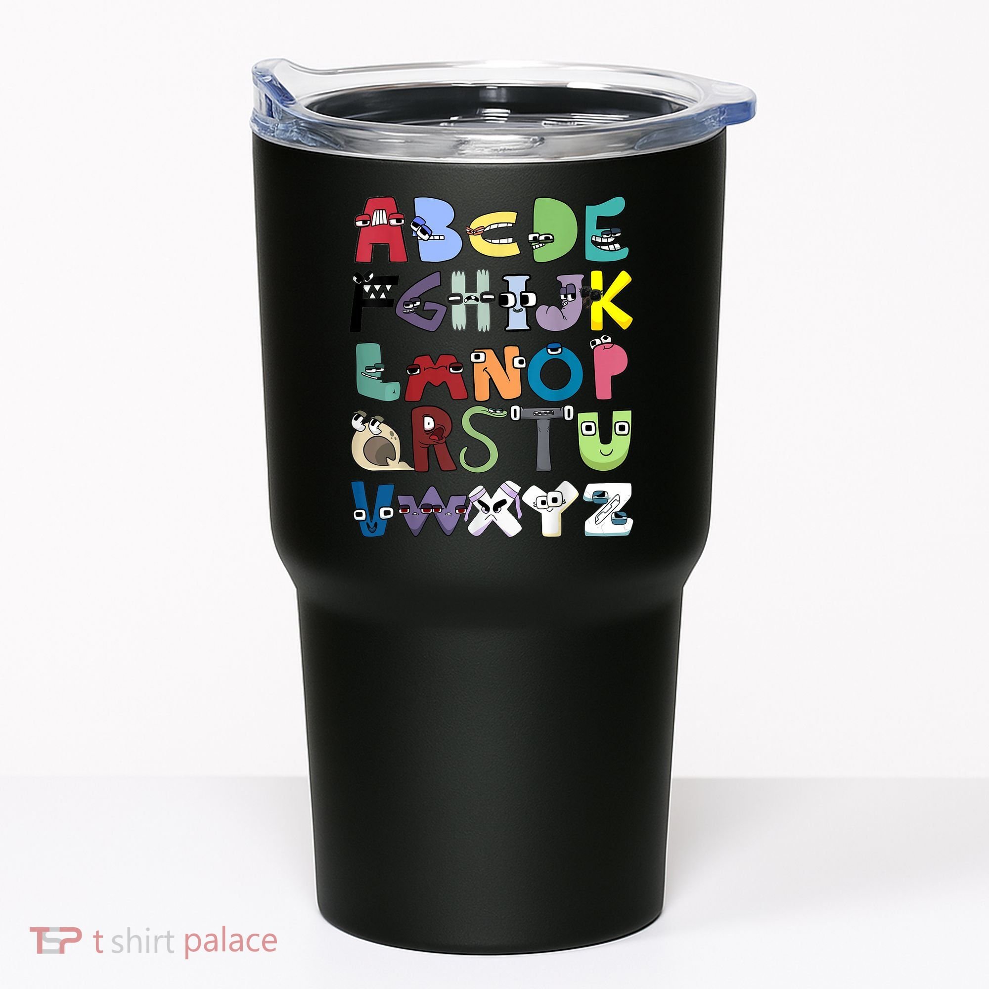 Villain Letter Abc Costume Boys Matching Evil Alphabet Lore Tumbler