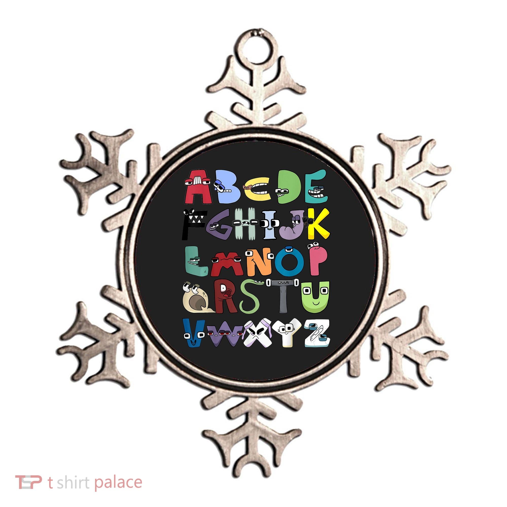 Villain Letter Abc Costume Boys Matching Evil Alphabet Lore Ornament