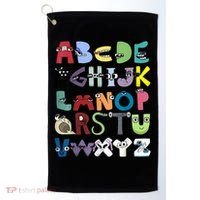 Villain Letter Abc Costume Boys Matching Evil Alphabet Lore Golf Towel thumb 0