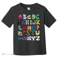 Villain Letter Abc Costume Boys Matching Evil Alphabet Lore Toddler T-Shirt thumb 0