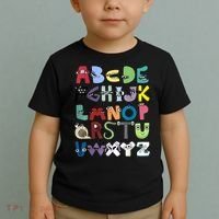 Villain Letter Abc Costume Boys Matching Evil Alphabet Lore Toddler T-Shirt thumb 2