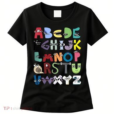 Villain Letter Abc Costume Boys Matching Evil Alphabet Lore Women's T-Shirt