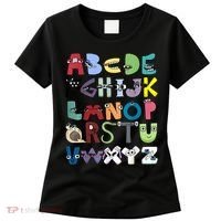 Villain Letter Abc Costume Boys Matching Evil Alphabet Lore Women's T-Shirt thumb 0