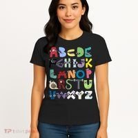 Villain Letter Abc Costume Boys Matching Evil Alphabet Lore Women's T-Shirt thumb 4