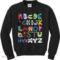 Villain Letter Abc Costume Boys Matching Evil Alphabet Lore Kids Sweatshirt thumb 0