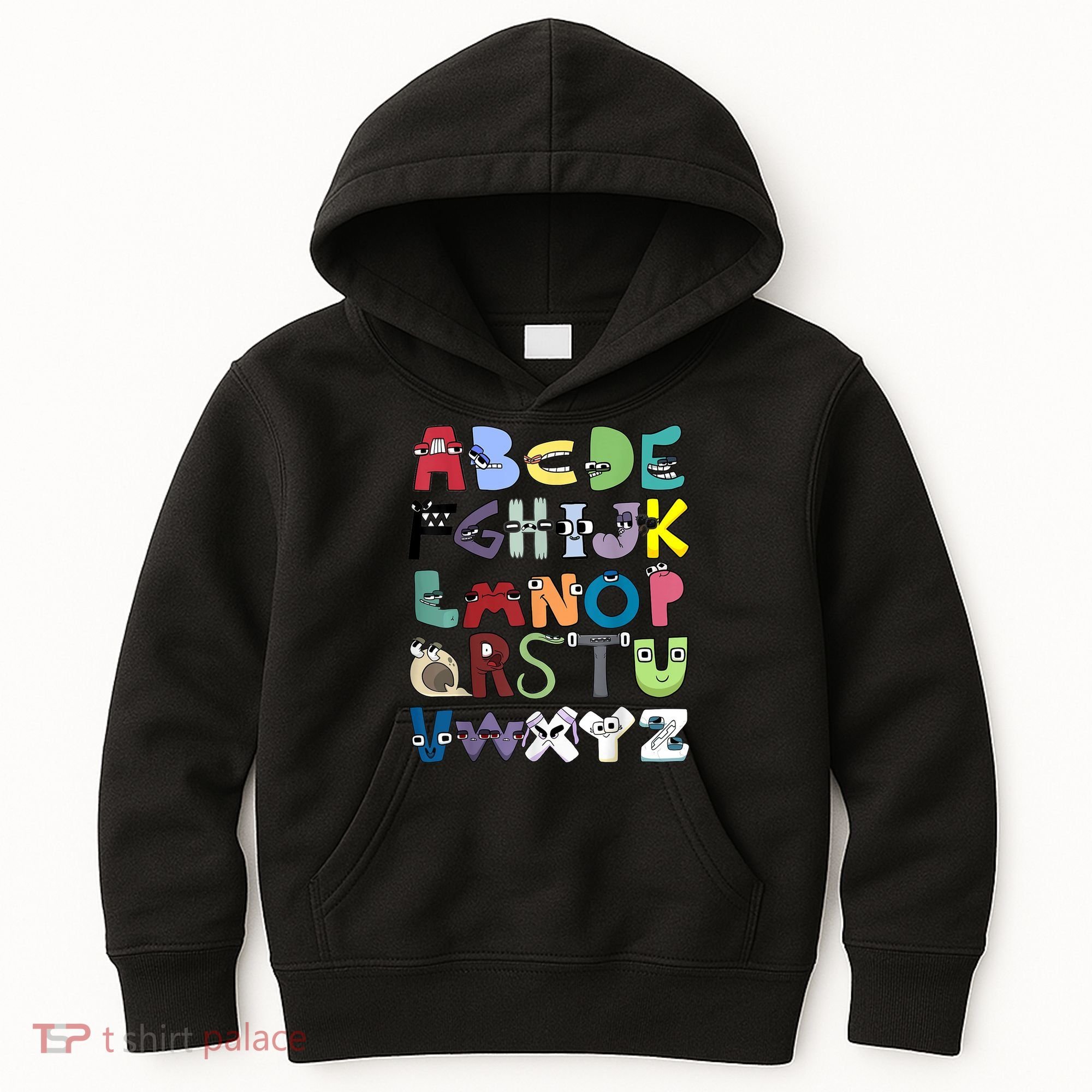 Villain Letter Abc Costume Boys Matching Evil Alphabet Lore Kids Hoodie