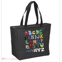 Villain Letter Abc Costume Boys Matching Evil Alphabet Lore Tote Bag thumb 2