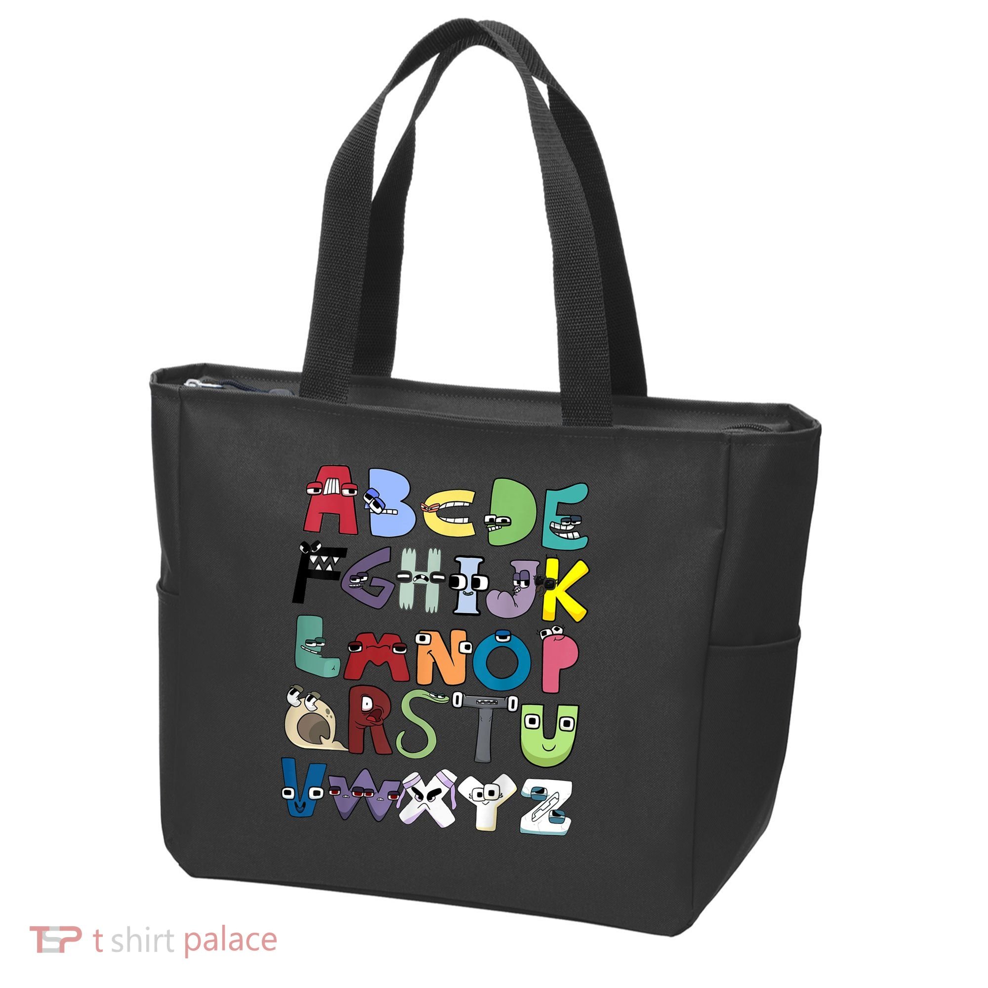Villain Letter Abc Costume Boys Matching Evil Alphabet Lore Tote Bag