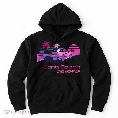 Vintage Long Beach California Hoodie