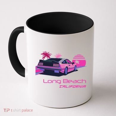 Vintage Long Beach California Coffee Mug