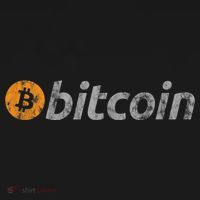 Vintage Look Bitcoin Logo T-Shirt thumb 7