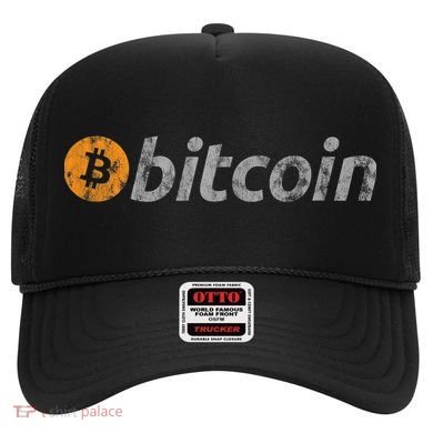 Vintage Look Bitcoin Logo Hat