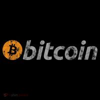 Vintage Look Bitcoin Logo T-Shirt thumb 7