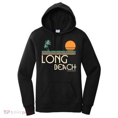 Vintage Long Beach California Gift Women's Hoodie