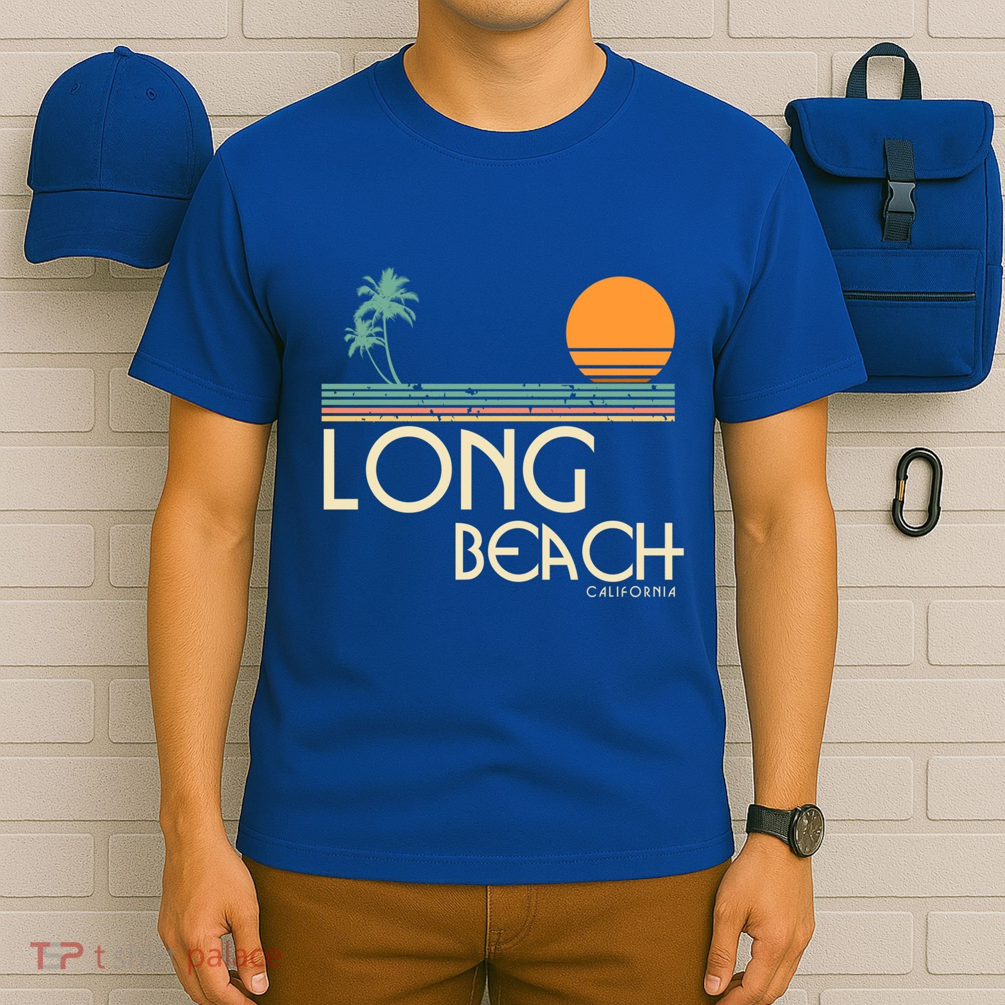 Vintage Long Beach California Gift T-Shirt