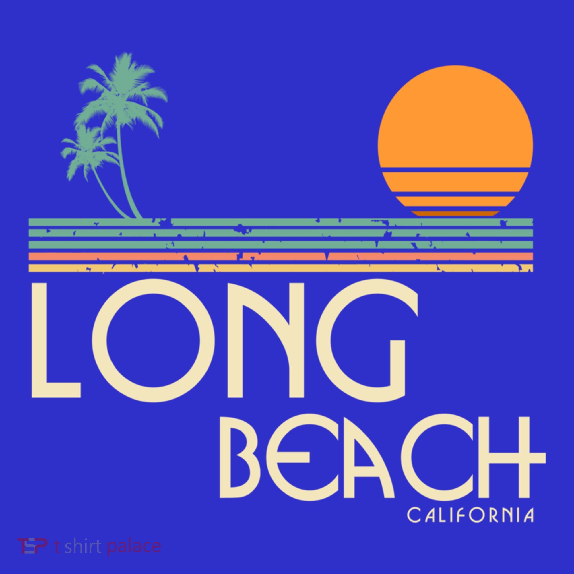 Vintage Long Beach California Gift T-Shirt