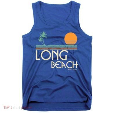 Vintage Long Beach California Gift Tank Top