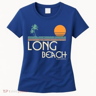 Vintage Long Beach California Gift Women's T-Shirt