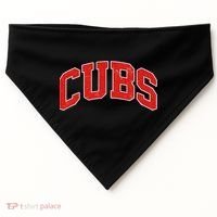Varsity Logo Cubs Baseball Sports Fan USA-Made Doggie Bandana thumb 0