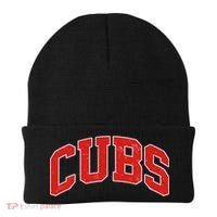 Varsity Logo Cubs Baseball Sports Fan Beanie thumb 0