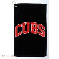 Varsity Logo Cubs Baseball Sports Fan Golf Towel thumb 0