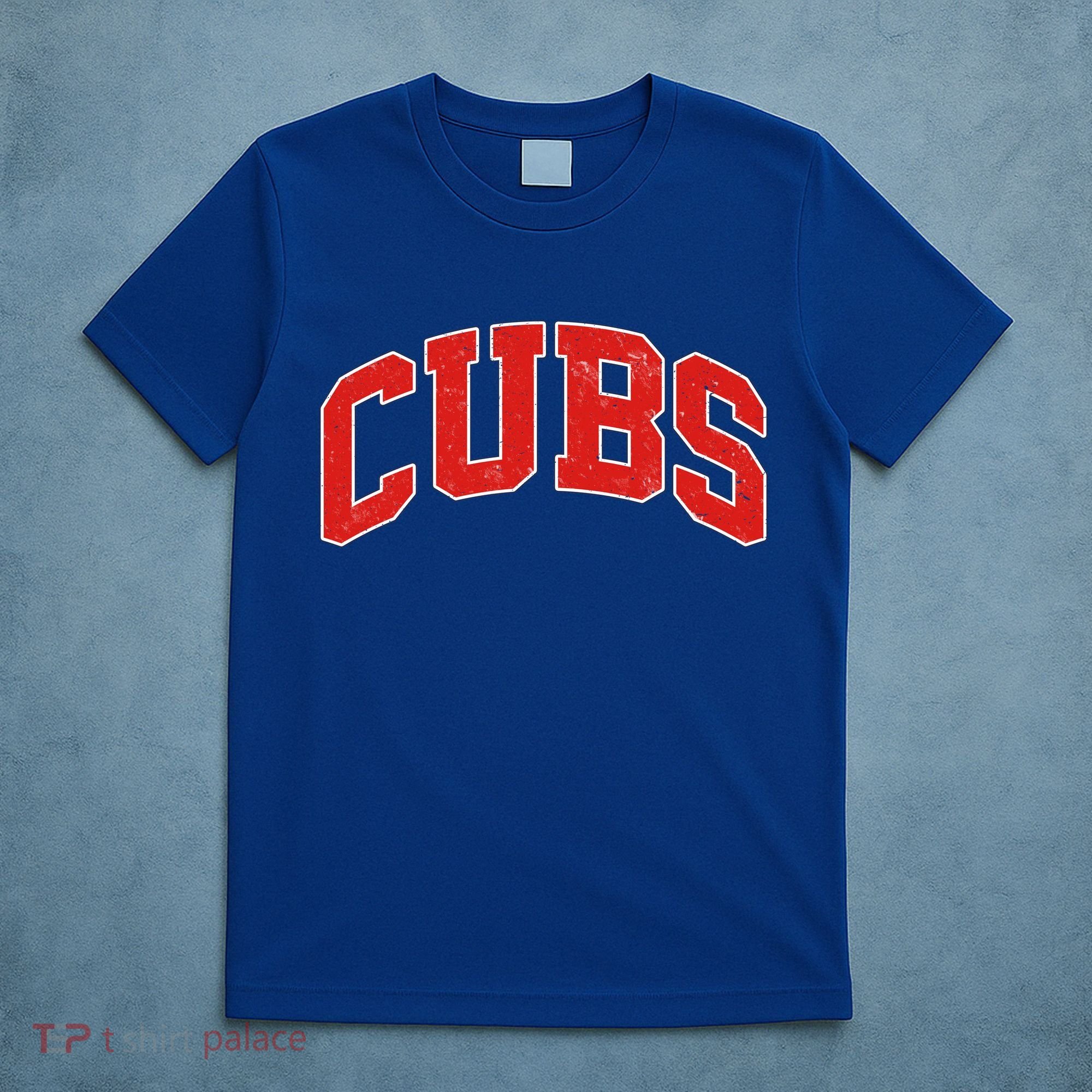 Varsity Logo Cubs Baseball Sports Fan T-Shirt