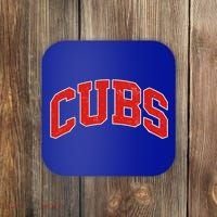 Varsity Logo Cubs Baseball Sports Fan Coaster thumb 0