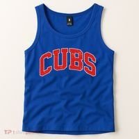Varsity Logo Cubs Baseball Sports Fan Tank Top thumb 2