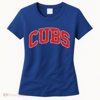 Varsity Logo Cubs Baseball Sports Fan Women's T-Shirt thumb 0