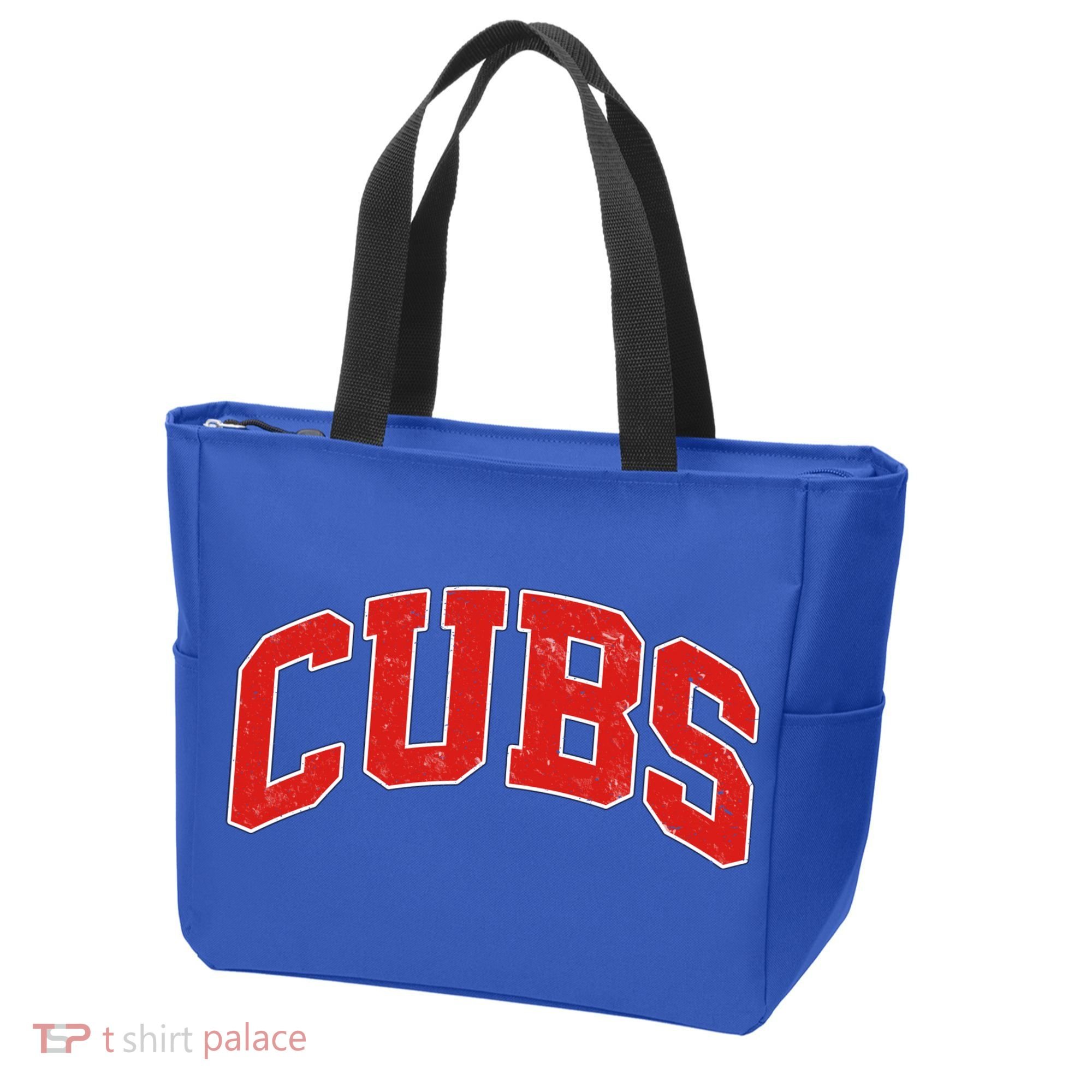 Varsity Logo Cubs Baseball Sports Fan Tote Bag