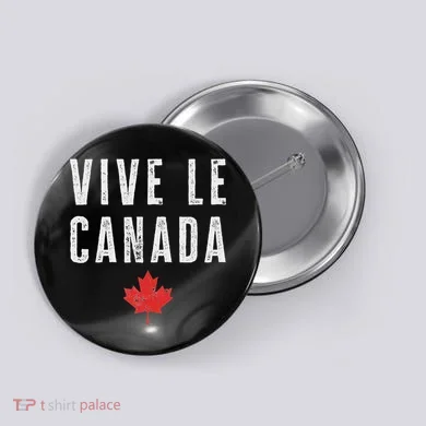 Vive Le Canada Button