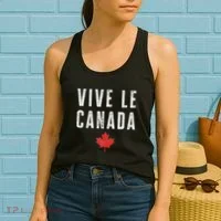Vive Le Canada Women's Tank Top thumb 2