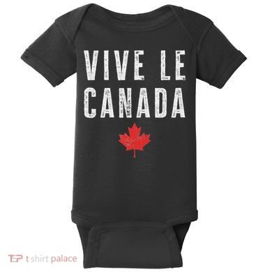 Vive Le Canada Baby Bodysuit