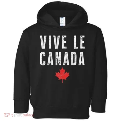 Vive Le Canada Toddler Hoodie