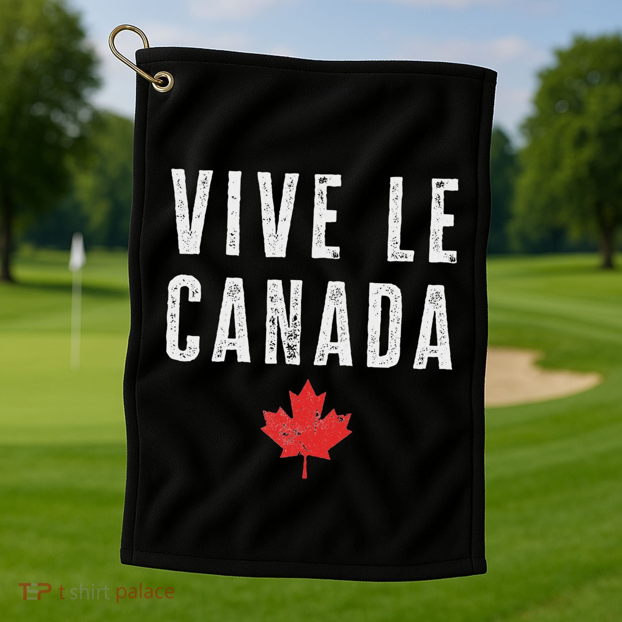 Vive Le Canada Golf Towel