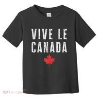 Vive Le Canada Toddler T-Shirt thumb 0