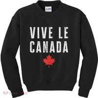 Vive Le Canada Kids Sweatshirt thumb 0
