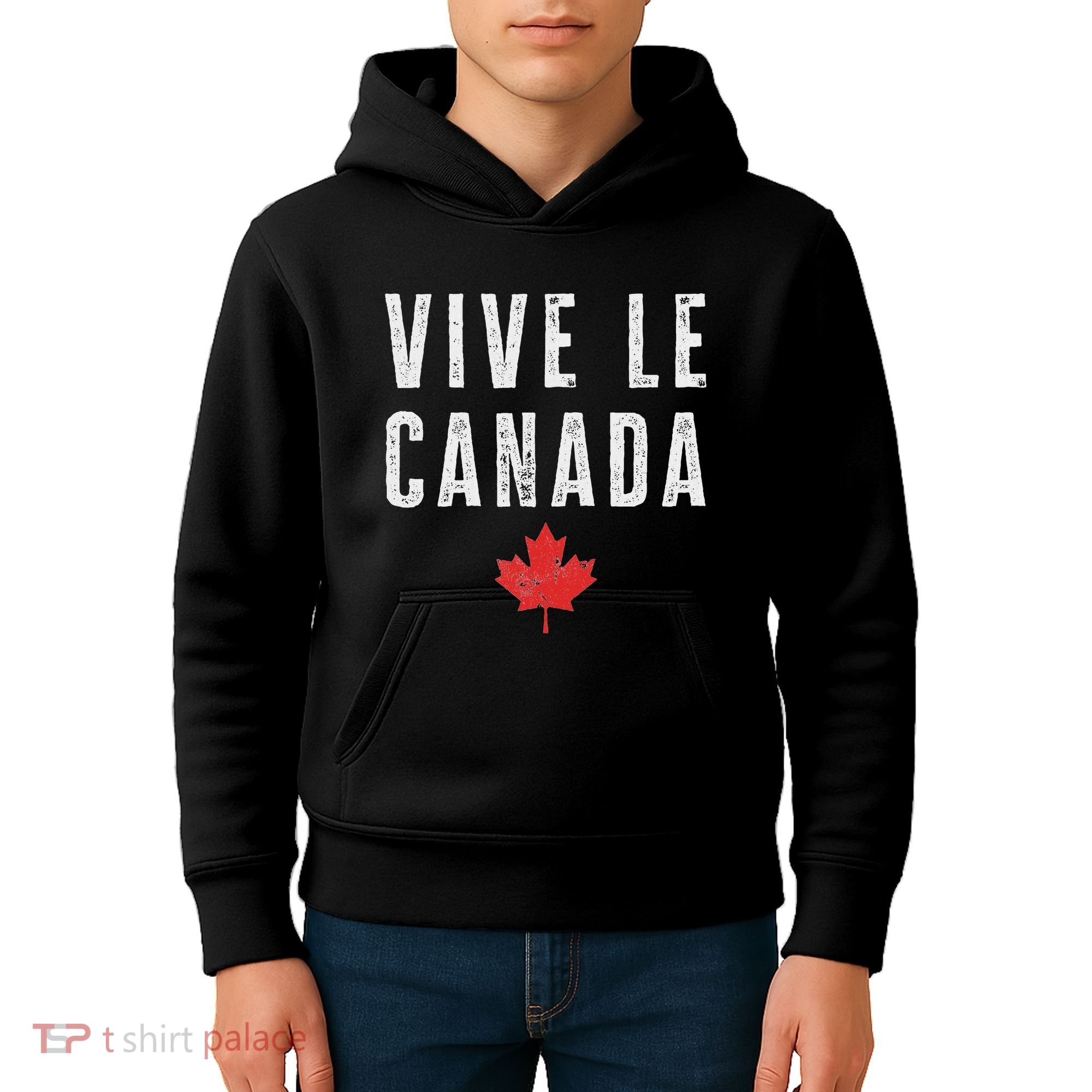 Vive Le Canada Kids Hoodie
