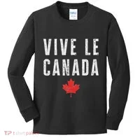 Vive Le Canada Kids Long Sleeve Shirt thumb 0