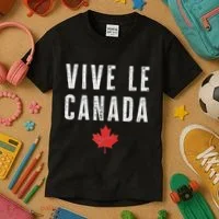 Vive Le Canada Kids T-Shirt thumb 3