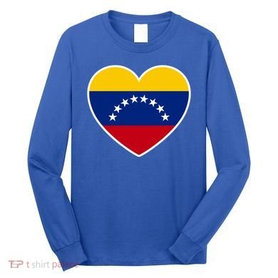 Venezuela Love Cute Gift Long Sleeve Shirt