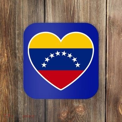 Venezuela Love Cute Gift Coaster