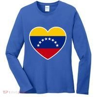 Venezuela Love Cute Gift Women's Long Sleeve Shirt thumb 0