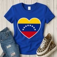 Venezuela Love Cute Gift Women's T-Shirt thumb 3