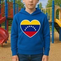 Venezuela Love Cute Gift Kids Hoodie thumb 2